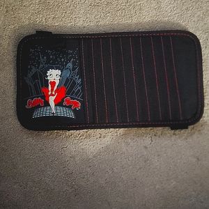 Betty Boop Car Visor Organizer